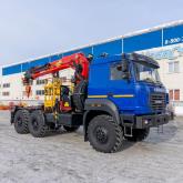 СЕДЕЛЬНЫЙ ТЯГАЧ С КМУ ИТ-200