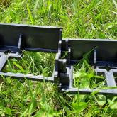 Гибкий пластиковый бордюр для благоустройства