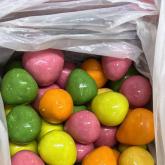 Сублимированная клубника в глазурях с разными вкусами
