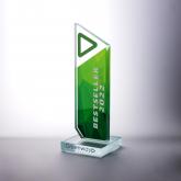 Наградная статуэтка из стекла