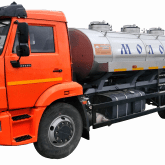 Автоцистерна ЯДИШ ВМ 560377 объемом 7500 л