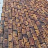 Старый город Листопад коричнево-красно-желтый (40мм, 50 мм).