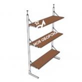  Нары металлические односторонние тип IV серии 01.0179-1