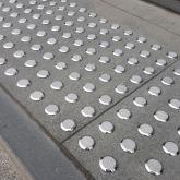 Тактильный индикатор (конус) 35 мм нержавеющая сталь