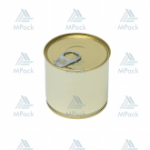 Жестяная банка 4, возможна крышка еое, стандартная, без крышки