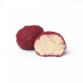 Сыр Белпер Кнолле Свежий с Сумахом от Двух Сыроваров.  Сыр имеет сладкий вкус, покрыт дробленым сумахом и внутри имеет мягкую творожную консистенцию.