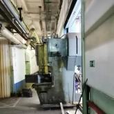 Демонтаж станка и перемещения из цеха на территорию 45 етров общая масса 7500 тонн.