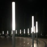 Светильники столбики из стали