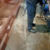 Обработка бетонного покрытия для защиты от кислот, производственное помещение