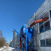 Система сбора пыли из цеха