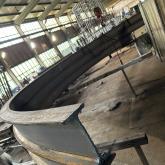 Гнутая балка 24М, конечные габариты изделия 6500х2200 мм