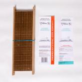 Раздвижная картонная лежанка когтеточка “СОТА КОМПАКТ” Когтеточка лежанка из сотового картона растягивается до 50 см и более, Сота -Компакт будет по достоинству оценена вашим домашним питомцем. На ней кот или кошка смогут сладко спать, играть и затачивать коготки.