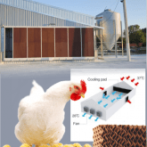 Панели испарительного охлаждения HuPad Agro (сотовые увлажнители) для птичников и крольчатников