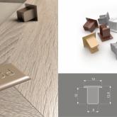 Шпонка "Ласточка" 12 мм. с заглушкой