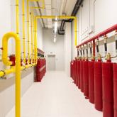 Установка газового пожаротушения в ЦОДе