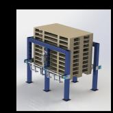 Рендер магазина запаса поддонов