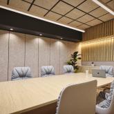 Потолочные и стеновые панели SOUND TRAP ECO (на основе фибролита)