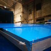 Полипропилен листы голубой