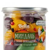 Драже "Миндаль в белой шоколадной глазури Ягодный микс" 130 и 240 грамм