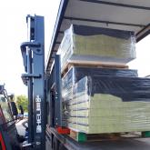 Отгрузка сэндвич-панелей Стилпанель