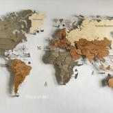 Декоративная карта мира