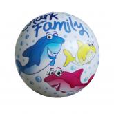 Мяч детский Акулы, 23 см.