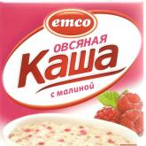 Овсяная каша с малиной