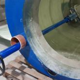 Колонка управления шиберной задвижкой в колодце Орион Профмет ОПМ-КУ