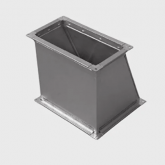 Переход с прямоугольного сечения на прямоугольное сечение