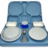 Термоподнос Российского производства для таблет питания в больницах