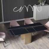 Обеденные столы из керамогранита D2