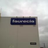 вывеска на алюмокомпозите