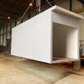 Модуль железобетонный, готовый к отгрузке.