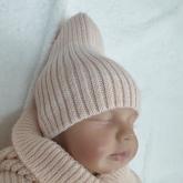 шапка для новорожденного
