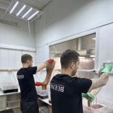 Производство волос Buenohair, красильный отдел