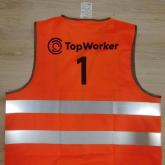 Сигнальный жилет оранжевый