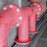 Трубопровод распределительный с полиуретановой футеровкой