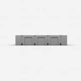 Пластиковый понтон 2FLOAT вид сбоку