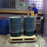 Розлив паток  и сиропов на складе в Санкт-Петербурге