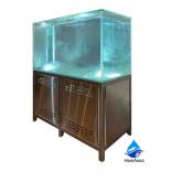 Торговый аквариум для карпа осетра форели