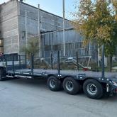 - Грузоподъемность 45 тн; - Снаряженная масса 12 тн; - Нагрузка на ССУ 19,5 тн; - Нагрузка на подвеску 37,5 тн; - Длина рабочей платформы  11100 х 2530 мм; - Уширители рамы до 3030 мм; - Настил металлический; - ССУ – 1530 мм; - Подвеска пневматическая; - ABS «WABCO» (Германия); - Трапы алюминиевые приставные; - Вставные коники; - Передний щит; - Алюминиевые борта на гусачной части.