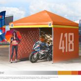 Палатки мото спорта