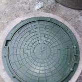 люк полимерпесчаный, садовый 