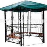 Беседка "Илиада" с лавочками