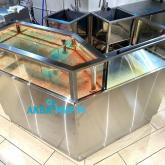 Аквариумная витрина для морских гидробионтов