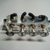 Блоки управления донными клапанами на бензовозе