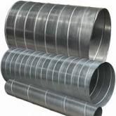 Тип: ВОЗДУХОВОД КРУГЛЫЙ СПИРАЛЬНО-НАВИВНОЙ  Материал: оцинкованная сталь / нержавеющая сталь / черная сталь.  Толщина материала: от 0,5 мм - 1,0 мм  Соединение: фланцевое / ниппельное.  Диаметр сечения, мм: 100, 125, 160, 200, 225, 250, 280, 315, 355, 400, 450, 500, 560, 630, 710, 800, 900, 1000, 1120, 1250, 1400, 1600  Длина, мм: 3000