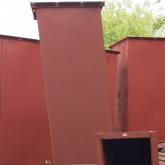 Тип: ВОЗДУХОВОДЫ СИСТЕМЫ ДЫМОУДАЛЕНИЯ  Материал: черная сталь.  Толщина материала: 1,0 мм  Соединение: фланцевое  Длина: 1250 мм  Размерность: от 100х100 мм до 2000х2000 мм