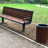 Скамейки и урны в Зарайск