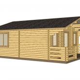 Домокомплект МБ-02, общая площадь 32 кв.м.